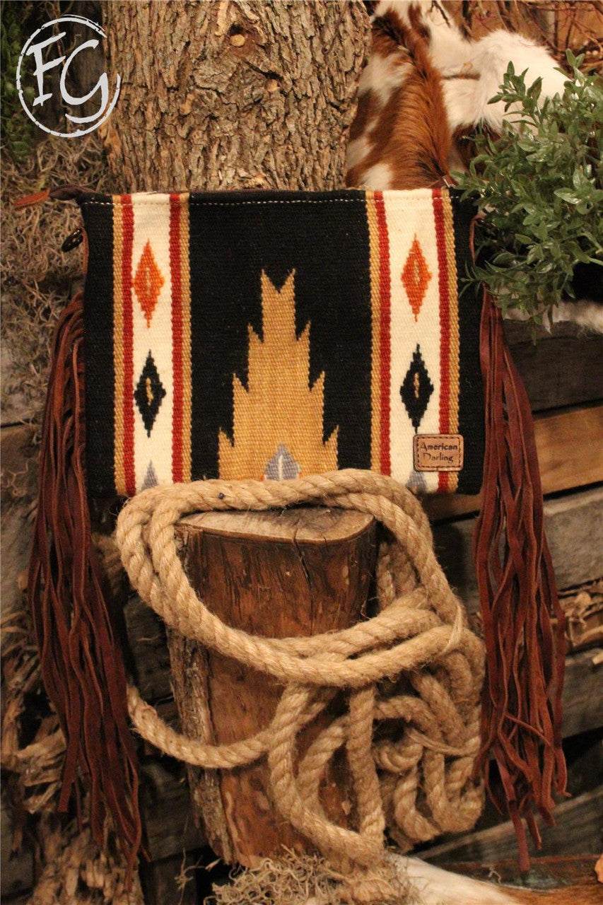 Tapestry Handbag , Farm Girls Fancy Frills