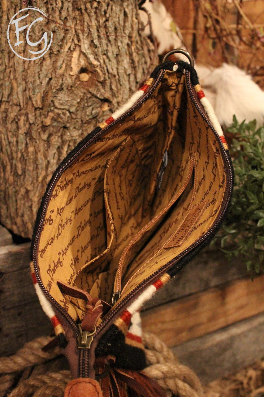 Tapestry Handbag , Farm Girls Fancy Frills
