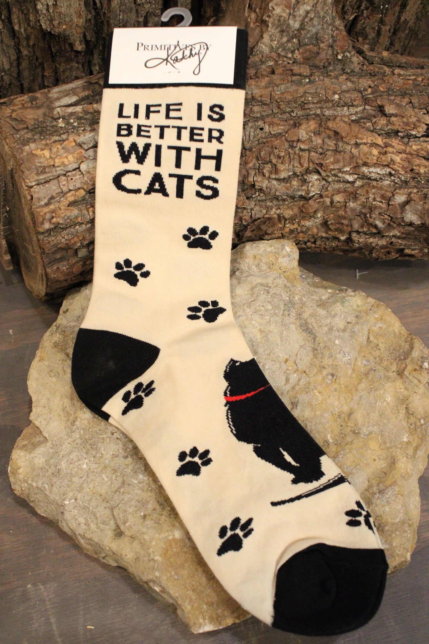 Life Is Better With Cats Socks