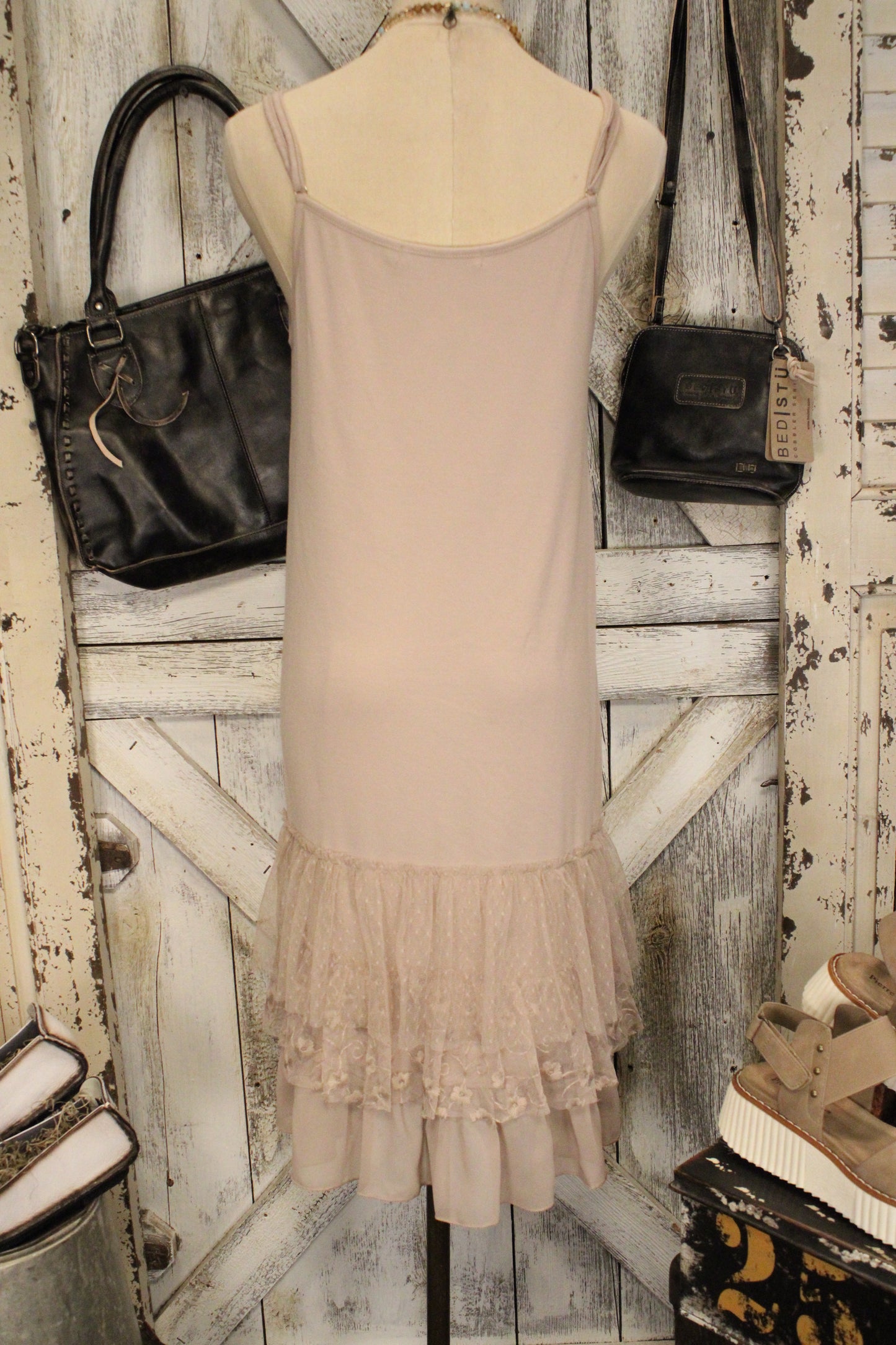 Lovely Layers Taupe Dress Extender