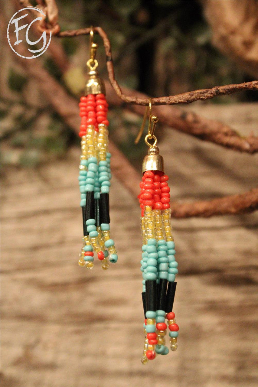 Women's Earrings, Farm Girls Fancy Frills