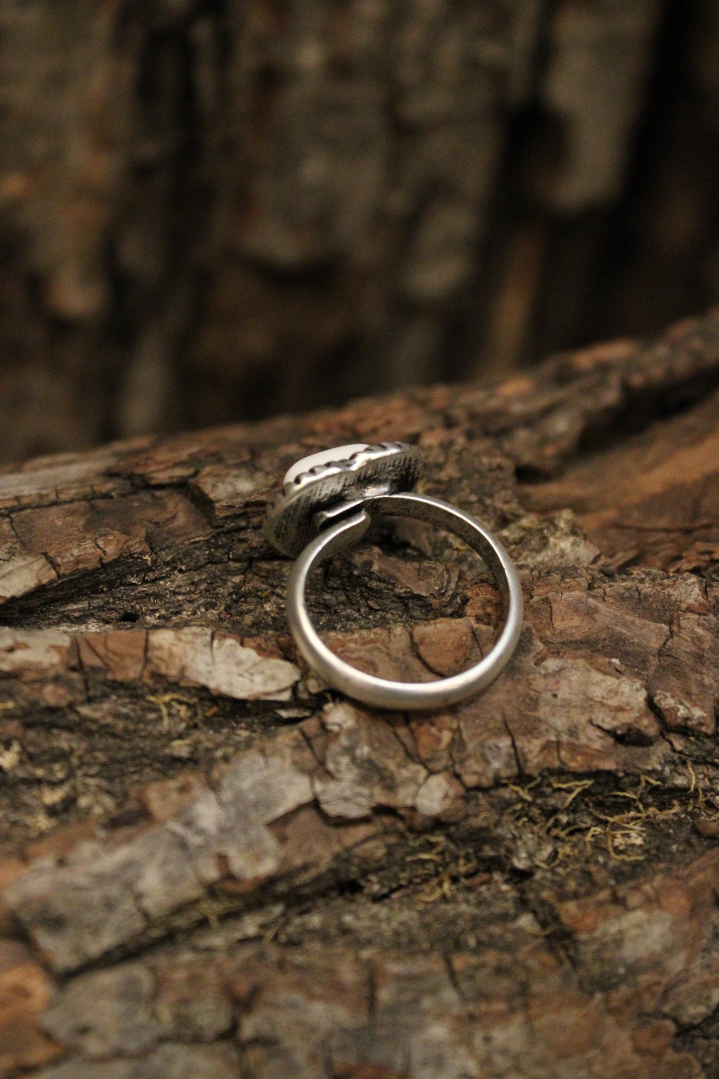 Marshmallow Heart Ring