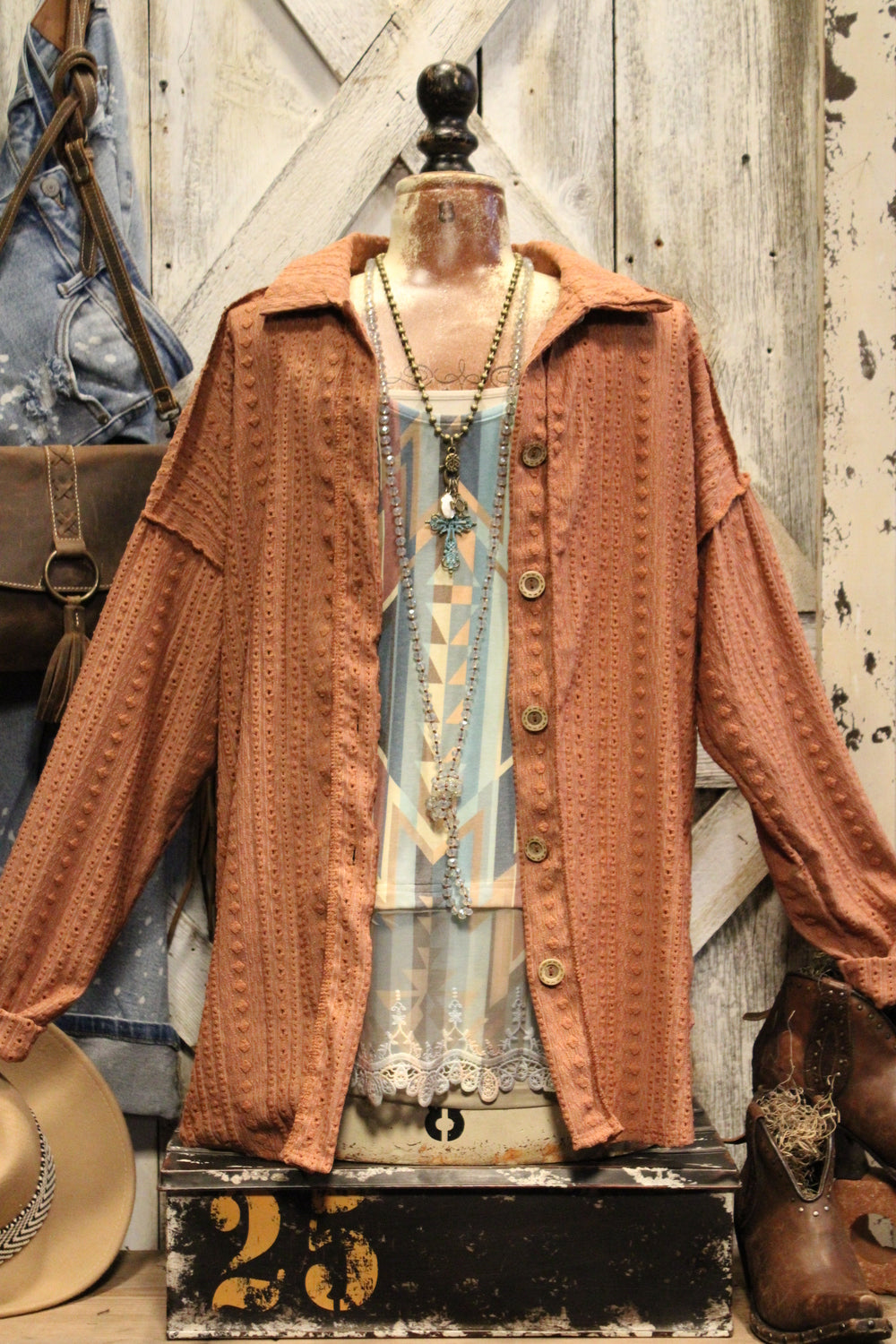 Rusty Spur Button Up