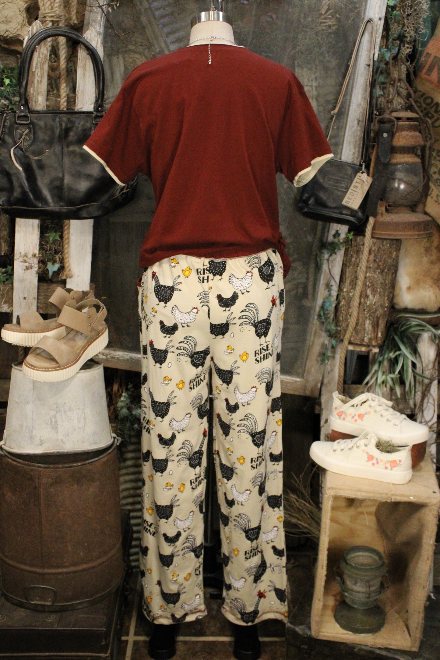 Rise And Shine Cotton Pajama Set