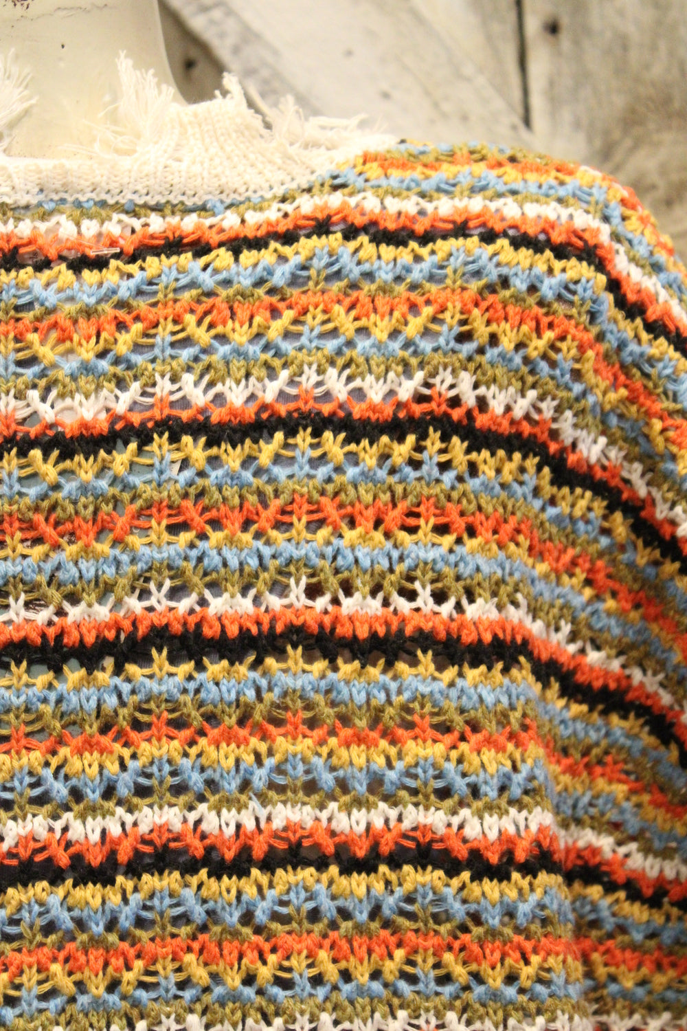 Shabby Chic Open Weave