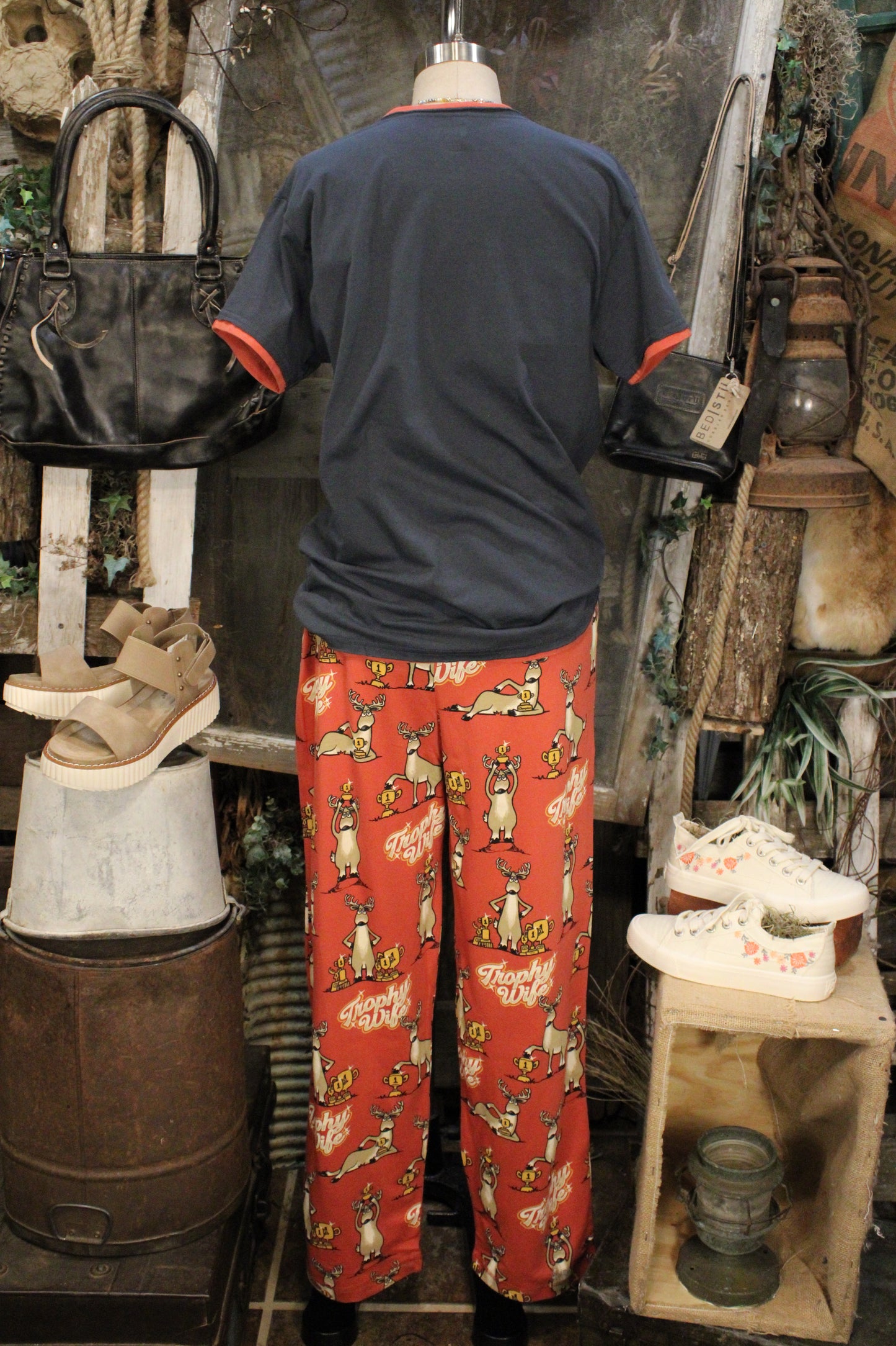 Trophy Wife Cotton Pajama Set