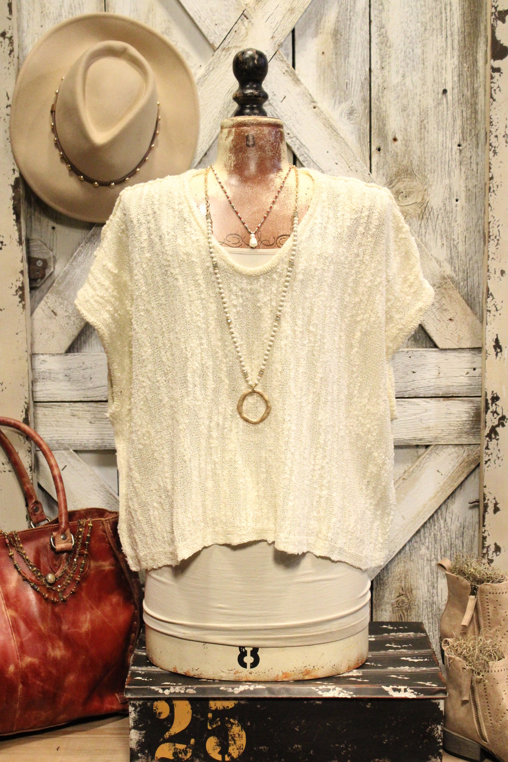 Hint Of Gold Lightweight Sweater