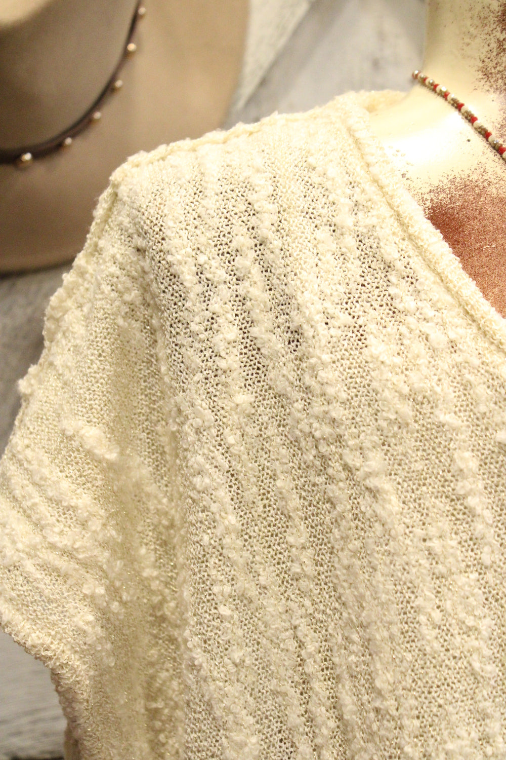 Hint Of Gold Lightweight Sweater