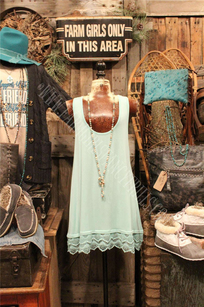 Layering Basic Tank, Farm Girls Fancy Frills