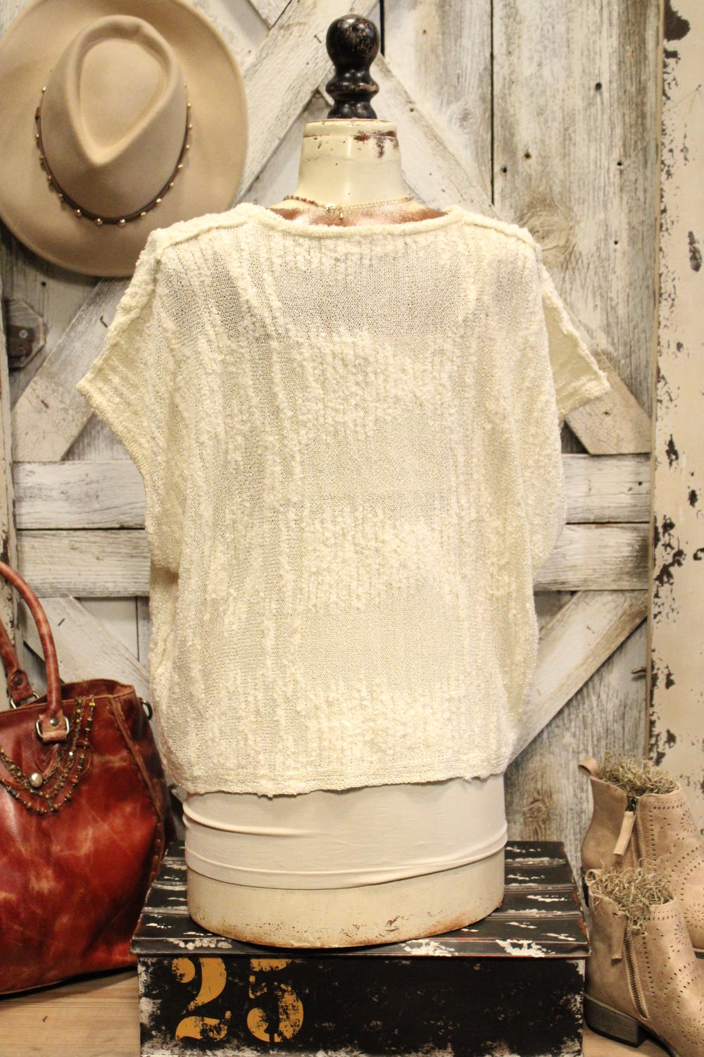 Hint Of Gold Lightweight Sweater