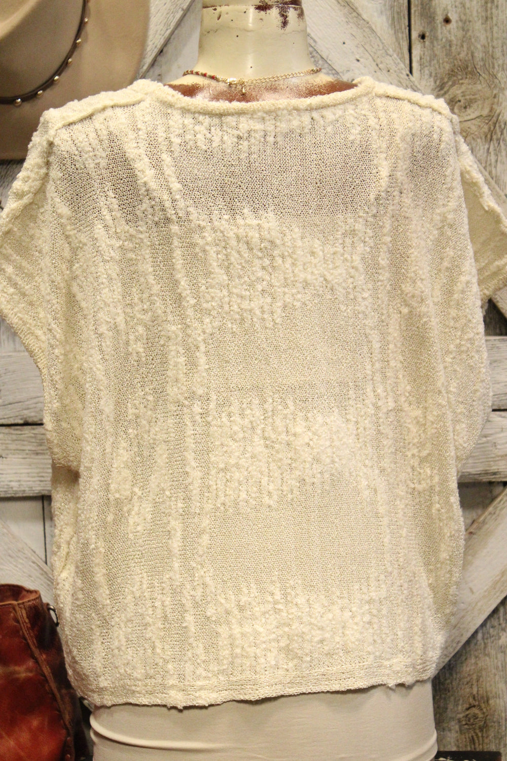 Hint Of Gold Lightweight Sweater