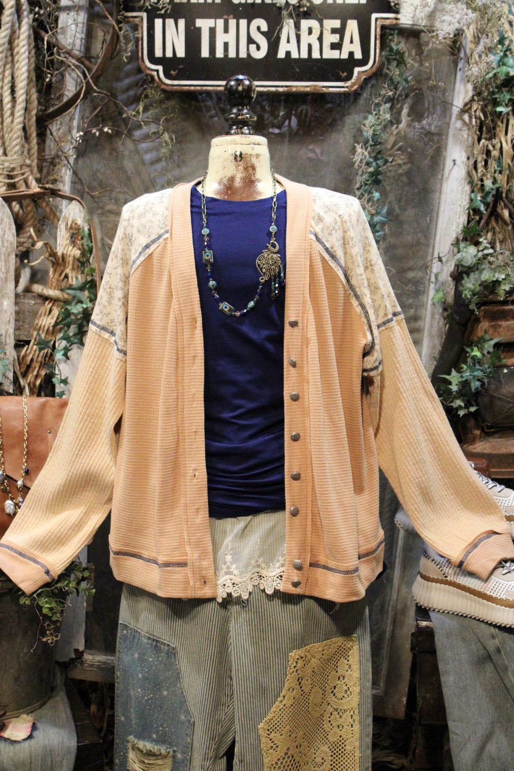 Autumn Apricot Cardigan