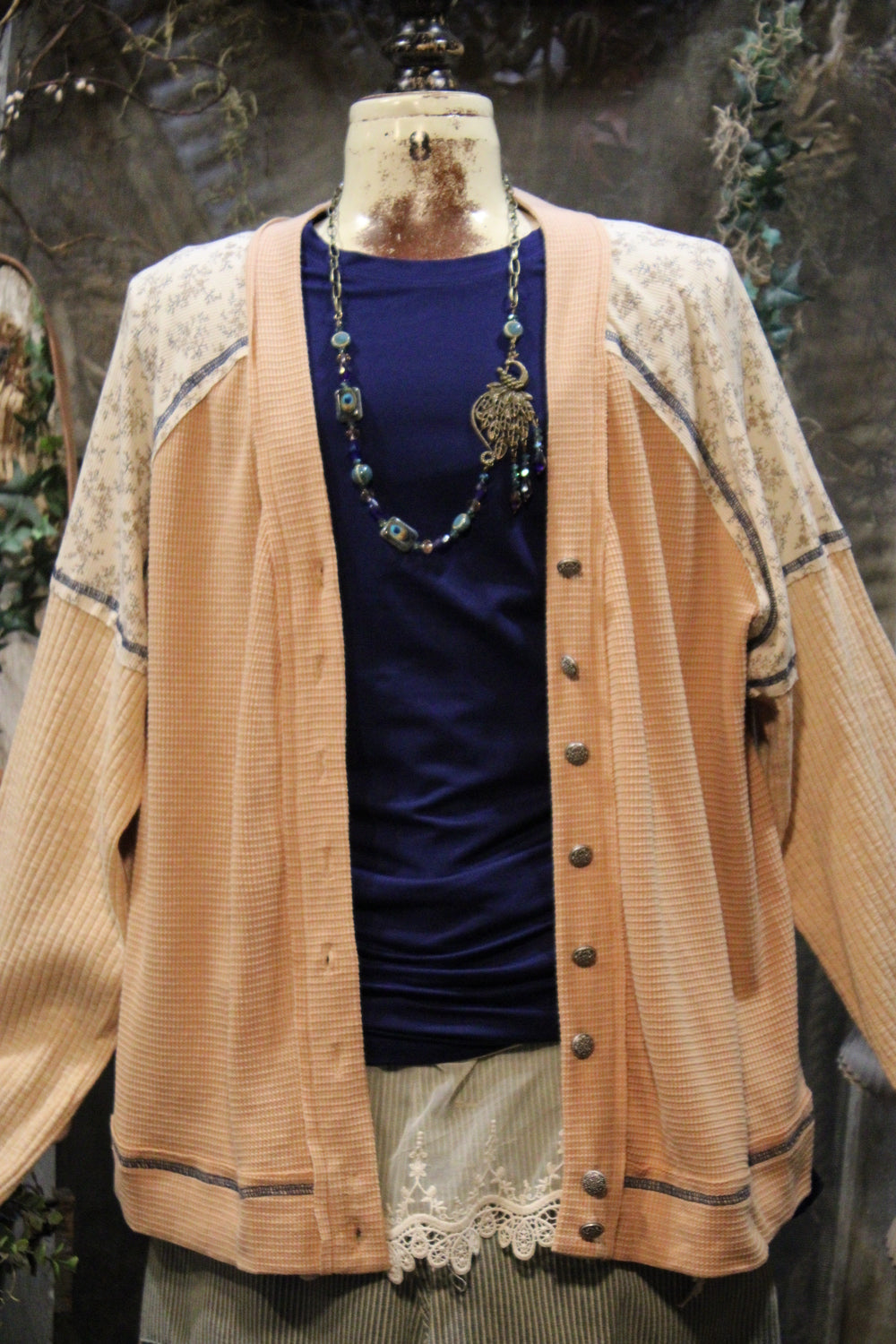 Autumn Apricot Cardigan