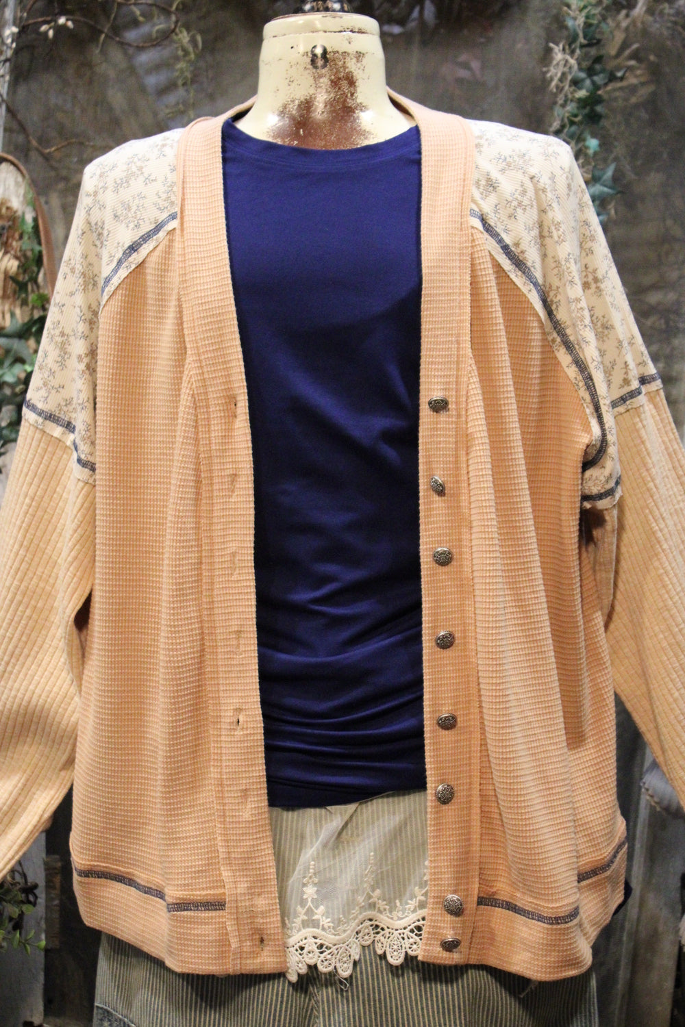 Autumn Apricot Cardigan