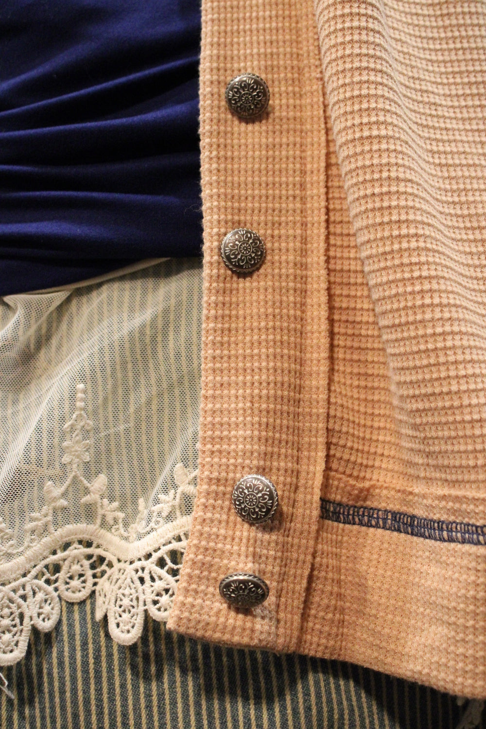 Autumn Apricot Cardigan