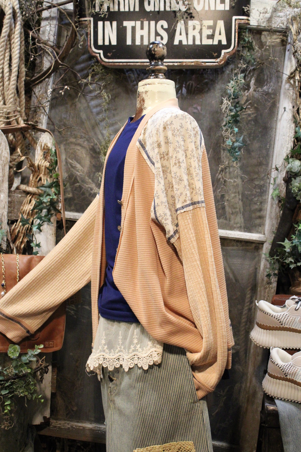 Autumn Apricot Cardigan