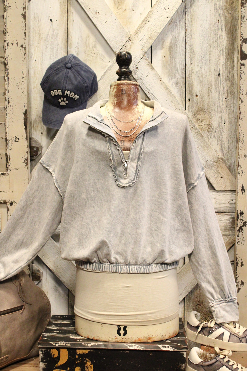 Tumbleweed Gray Pullover