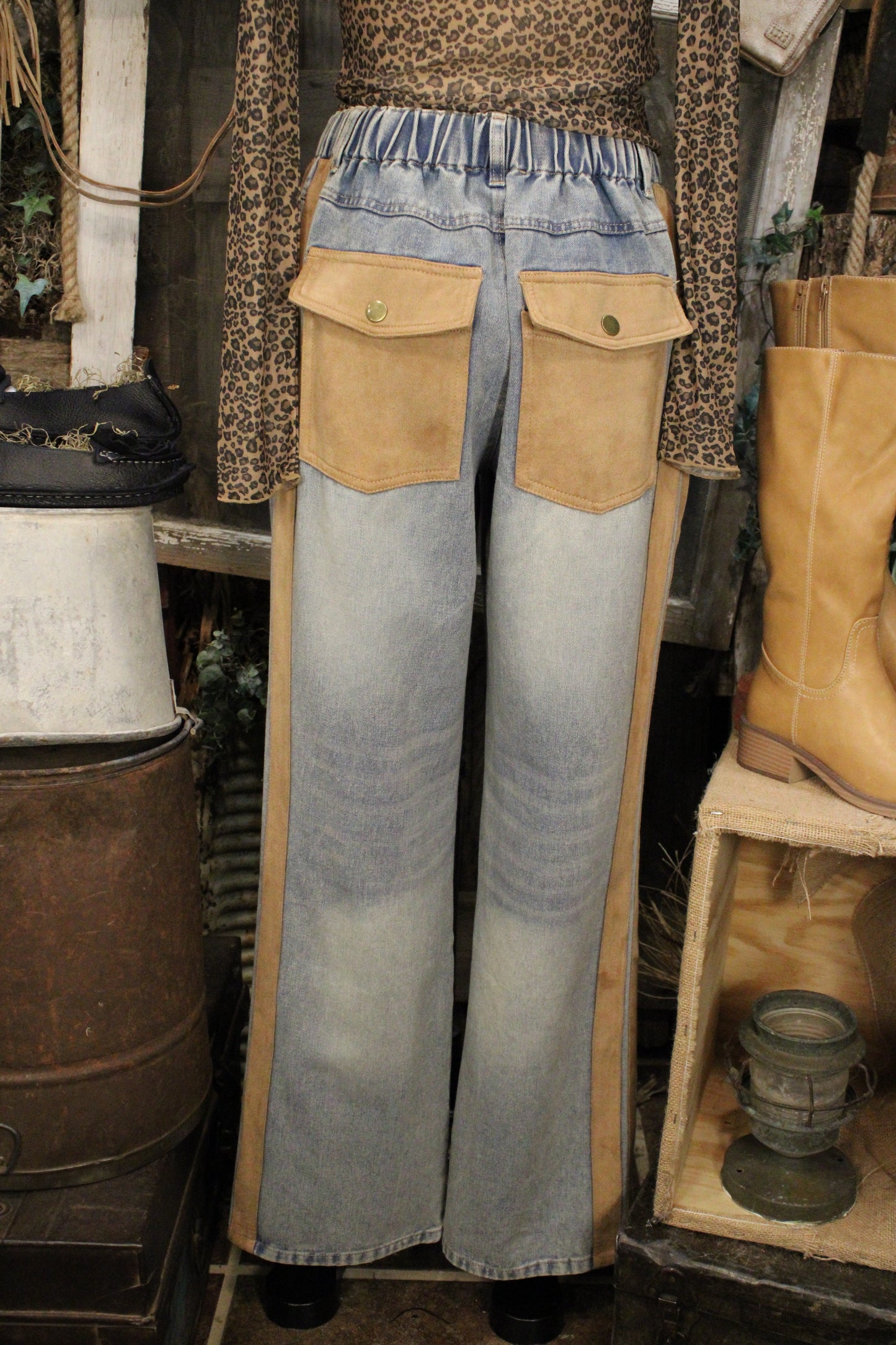 Sundown Side Stripe Jeans