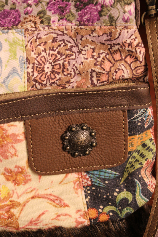 La Fleur Patchwork Tapestry Bag