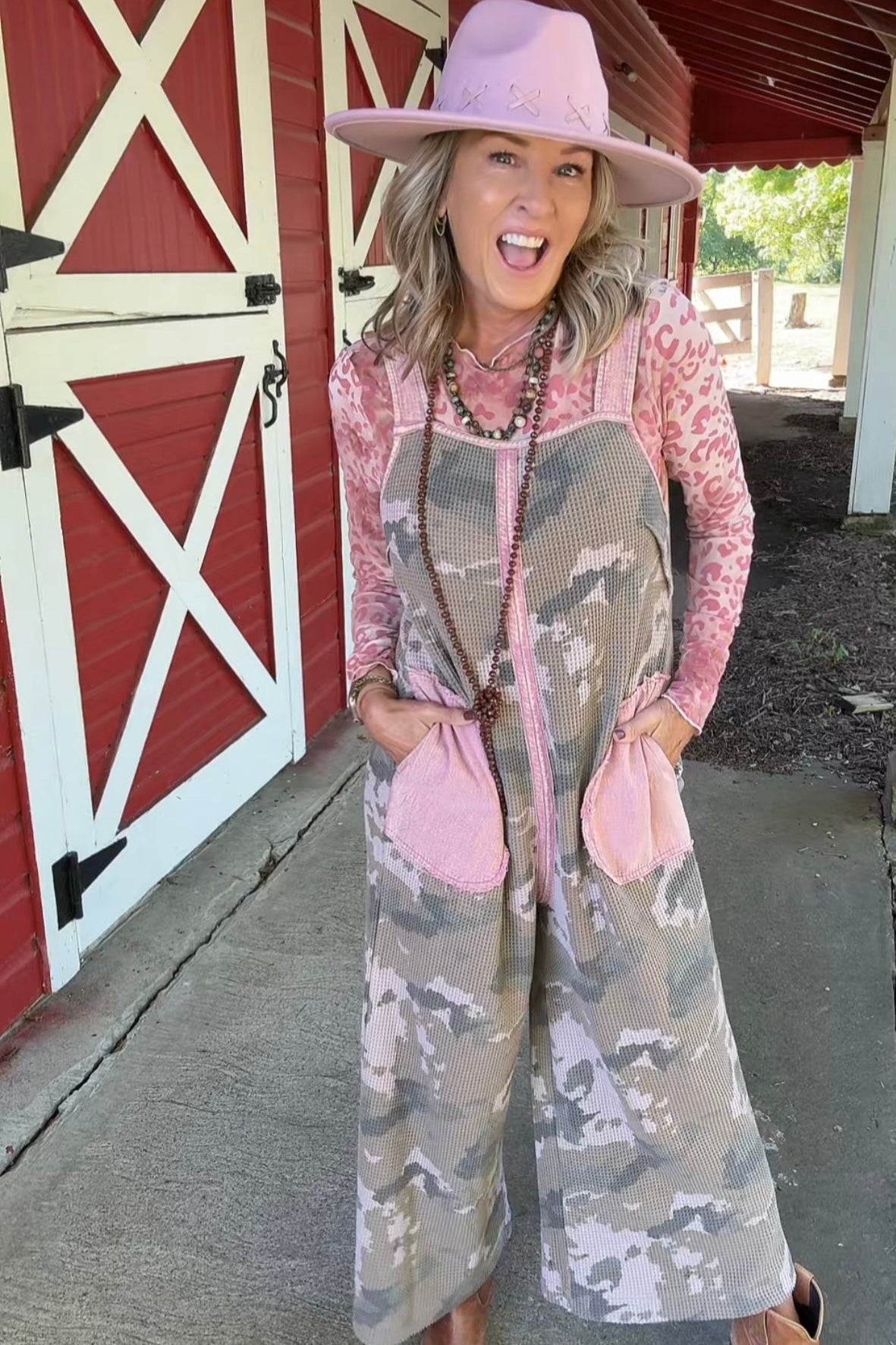 Hidden Rose Camp Overalls