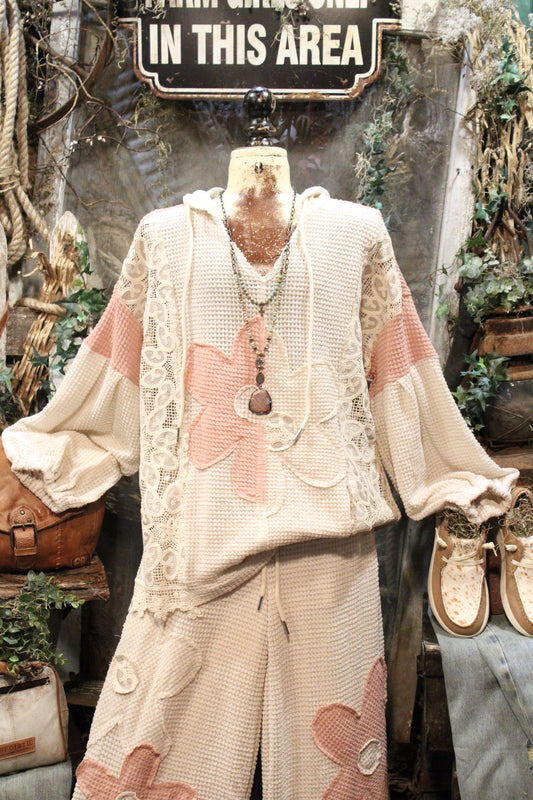 Lacy Lucy Thermal Knit Casual