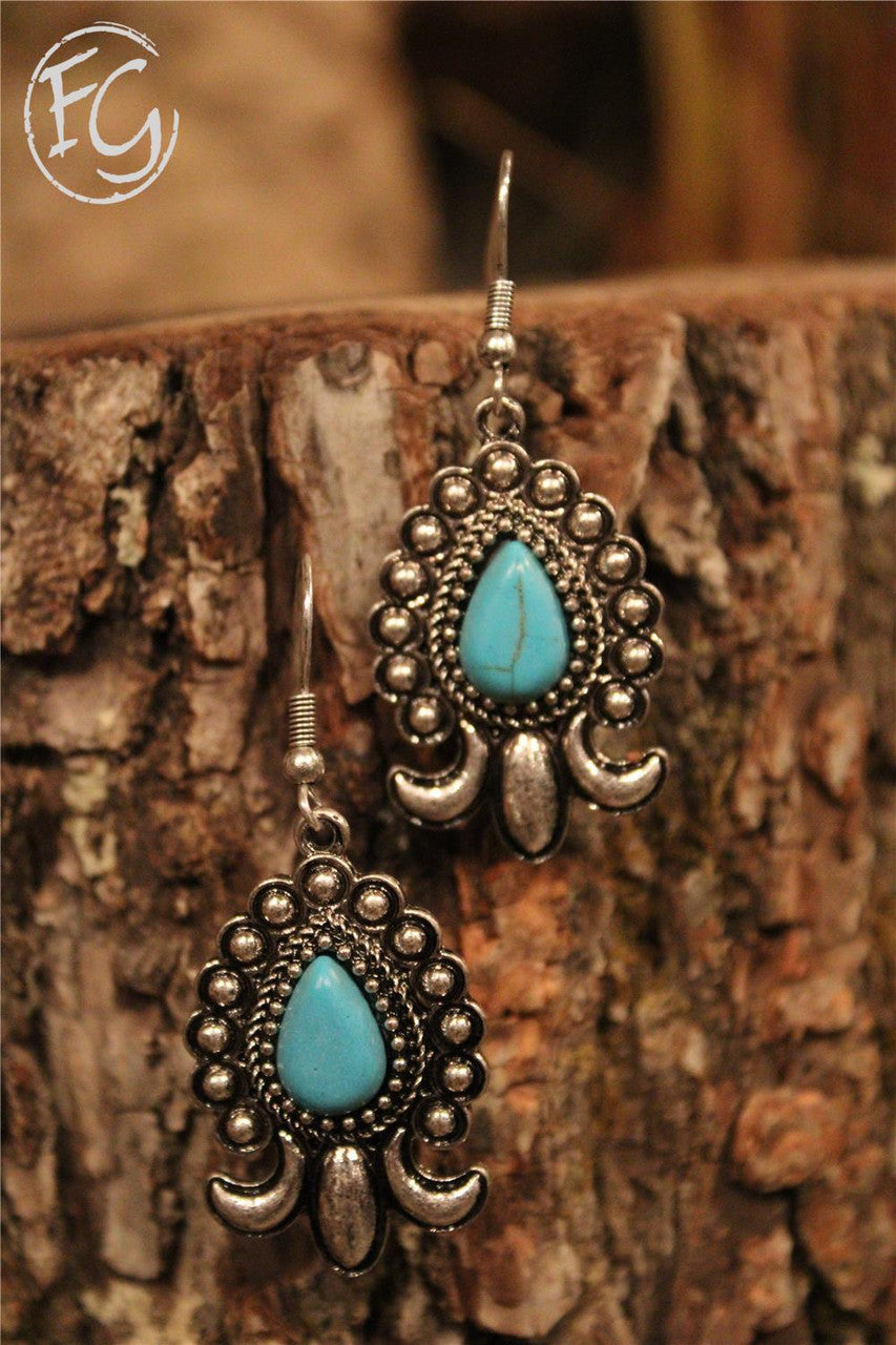 earrings, farm girls fancy frills