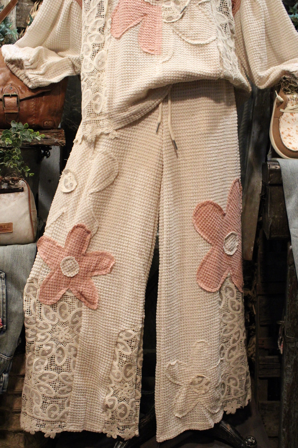 Lacy Lucy Thermal Knit Pants