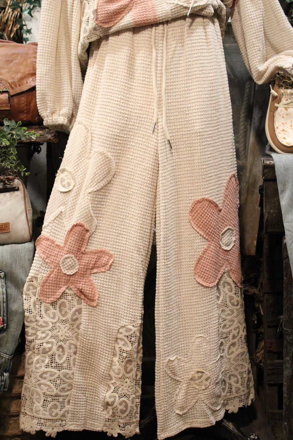 Lacy Lucy Thermal Knit Pants