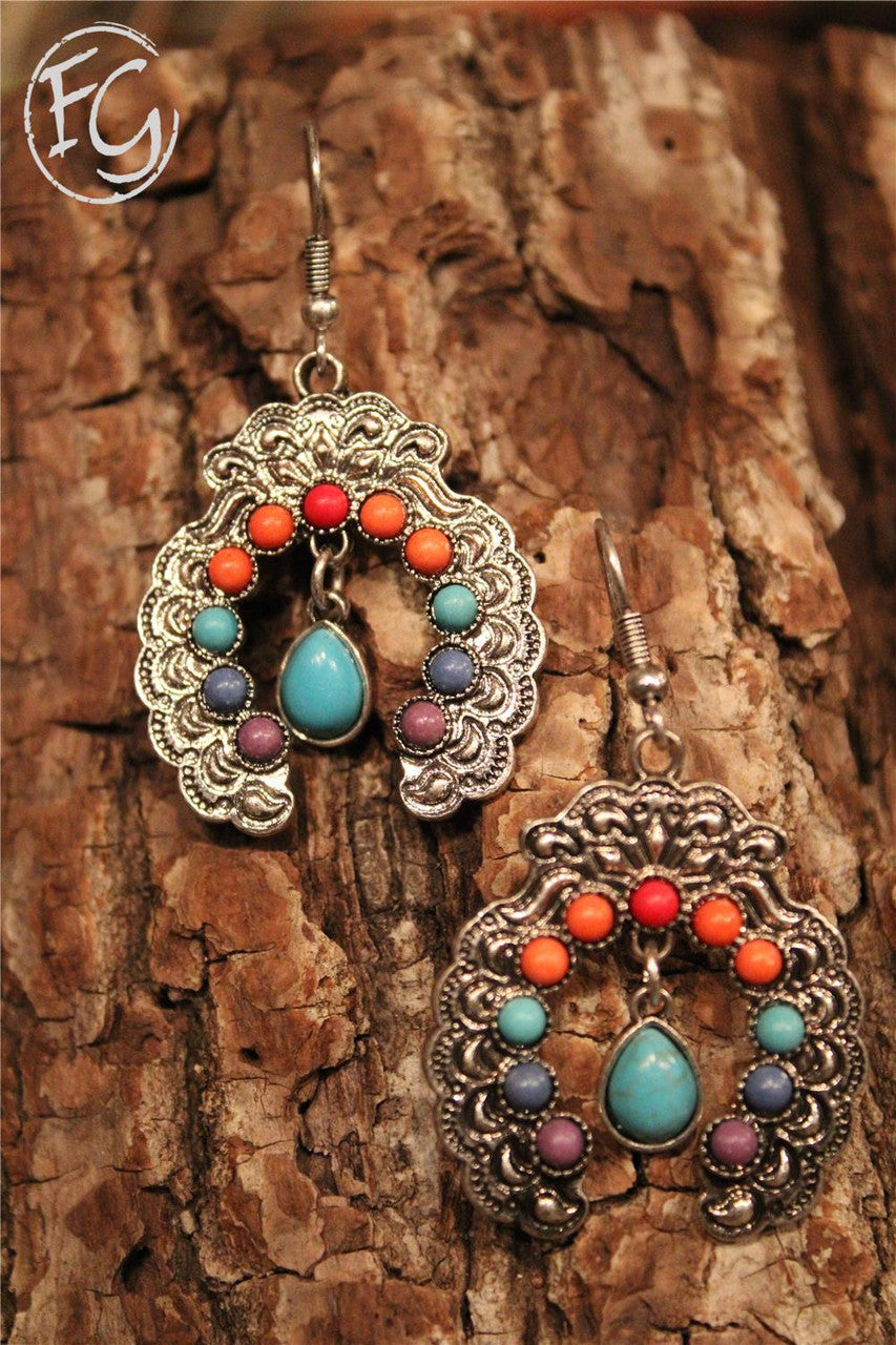 Women's Earrings, Farm Girls Fancy Frills