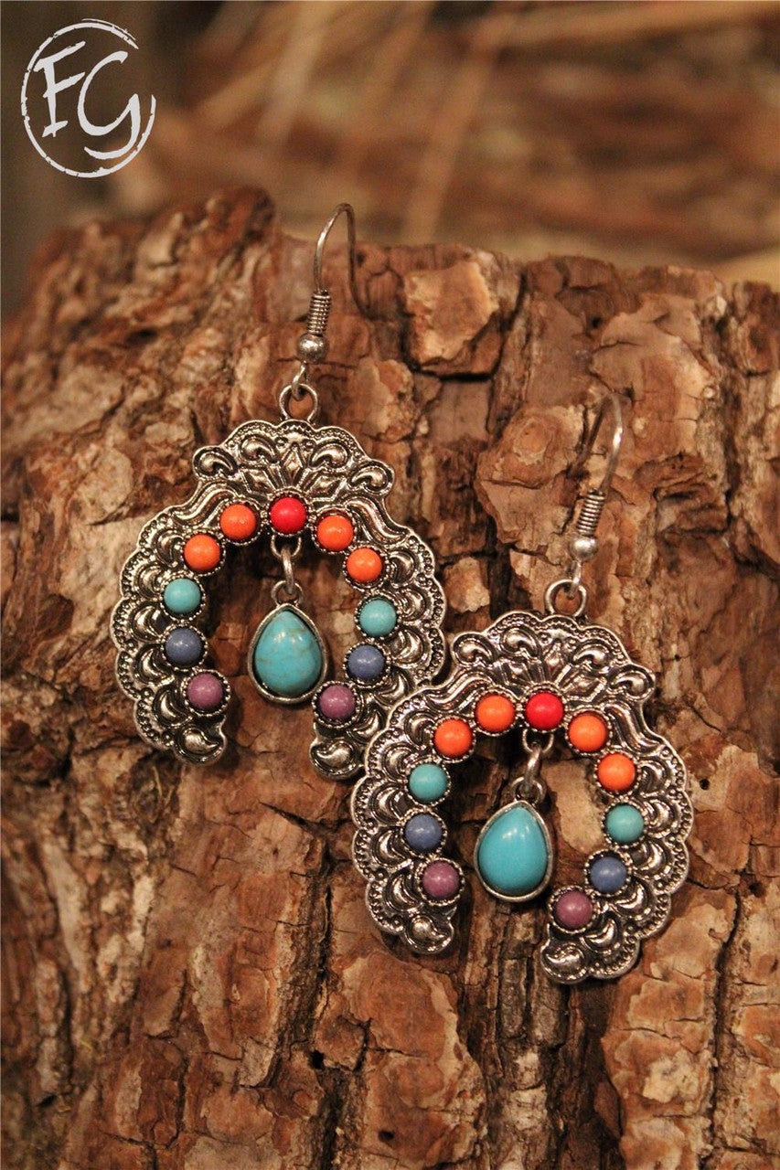 Women's Earrings, Farm Girls Fancy Frills