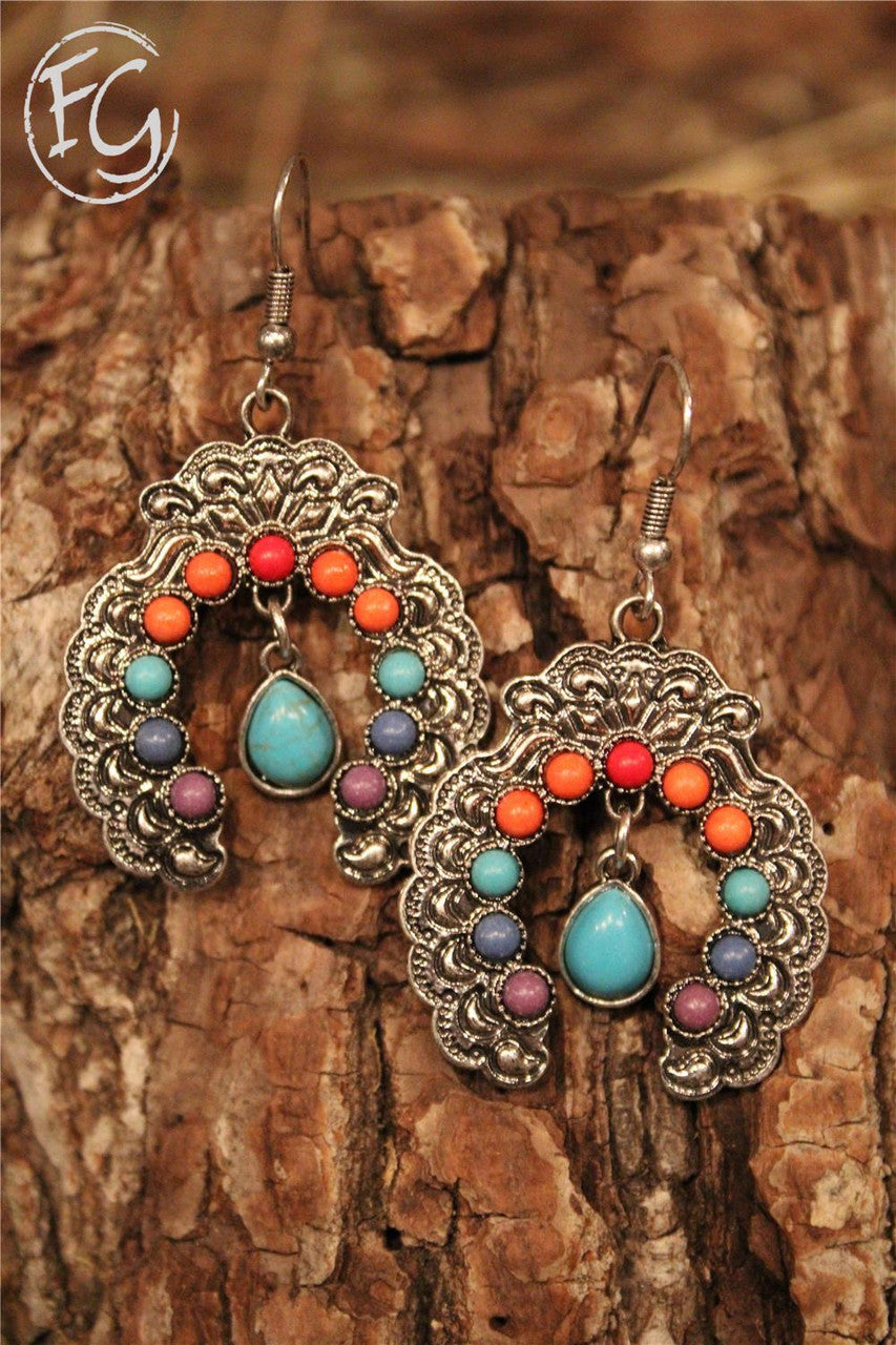 Women's Earrings, Farm Girls Fancy Frills