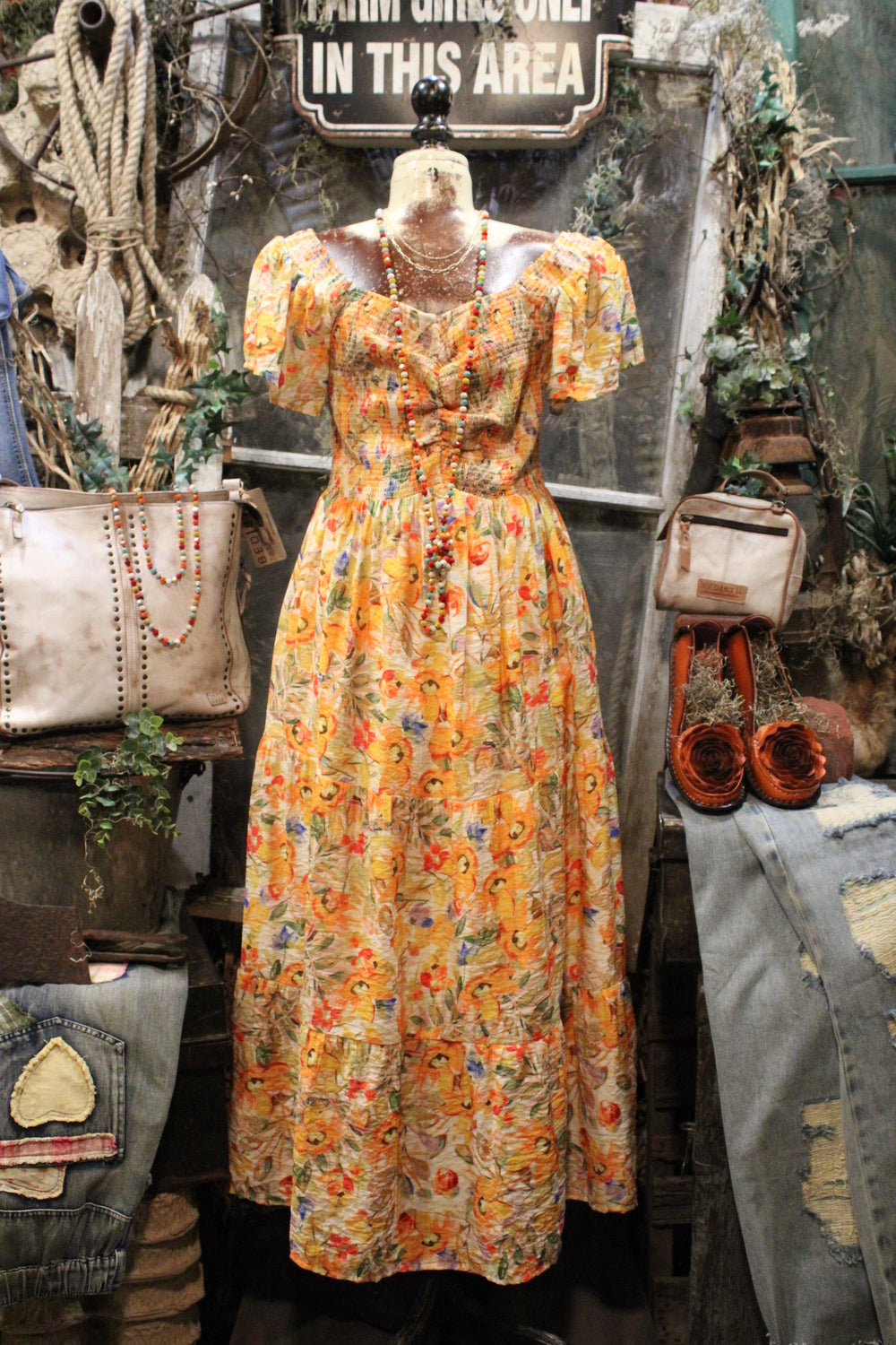 Sunshine Serenade Maxi Dress