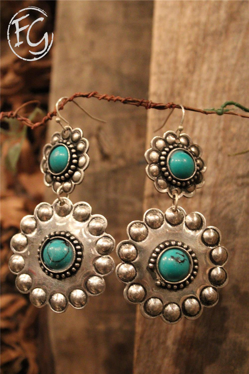 Women's Earrings, Farm Girls Fancy Frills