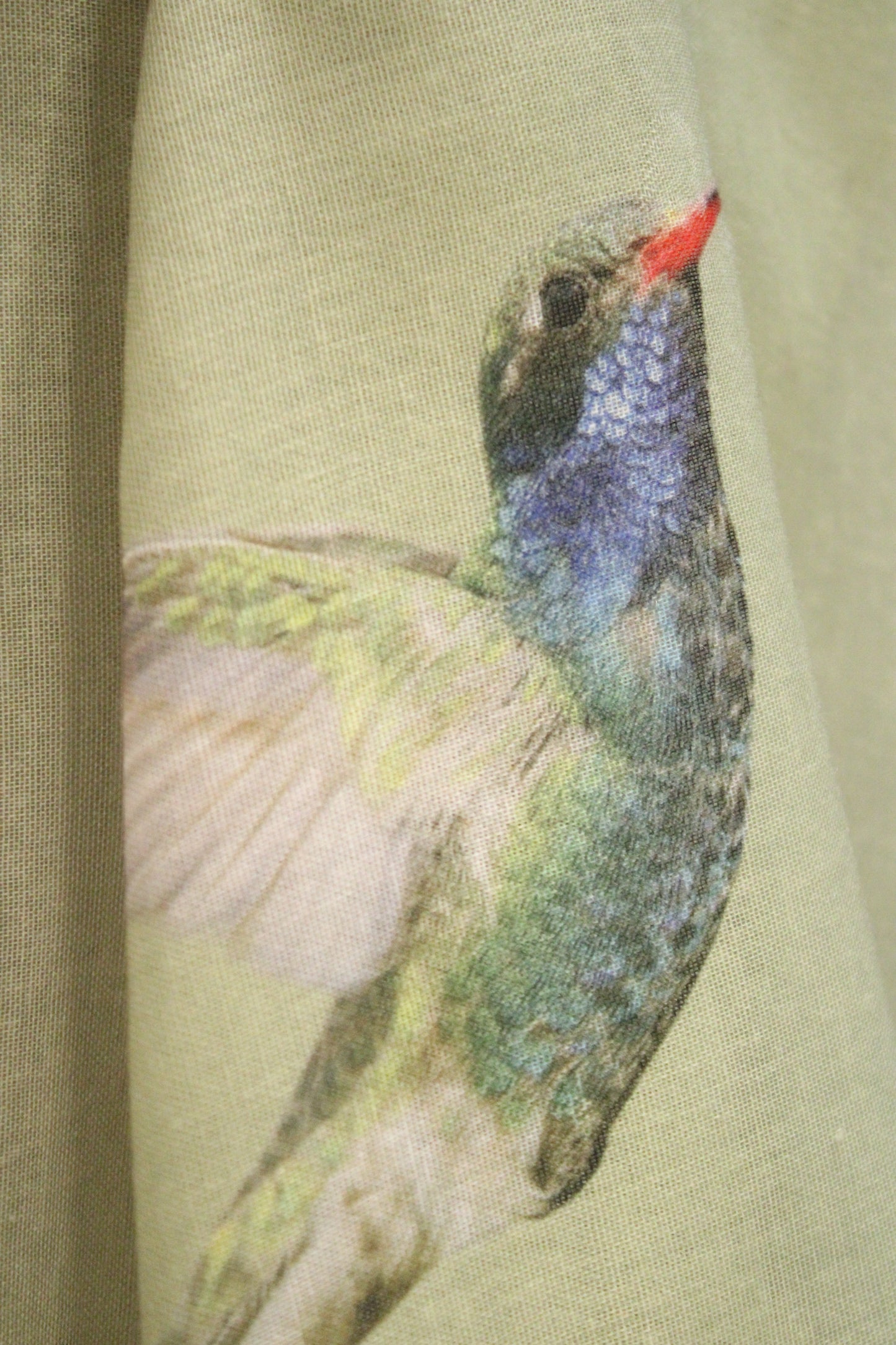 Botanical Flight Hummingbird Scarf