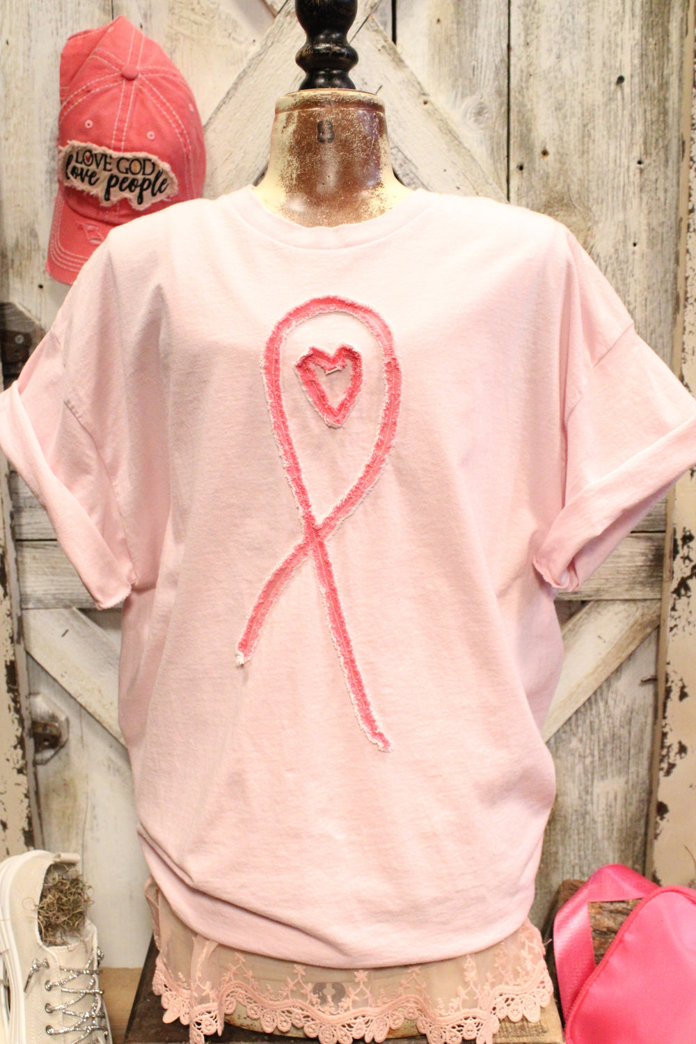FGO Breast Cancer Awareness Ribbon T-Shirt