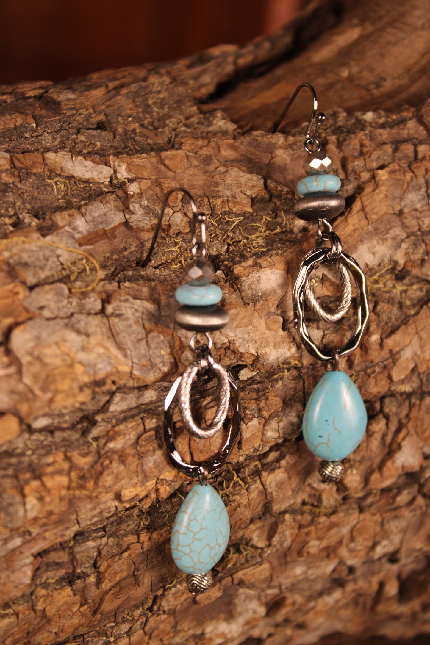 Lost & Found Turquoise Dangles
