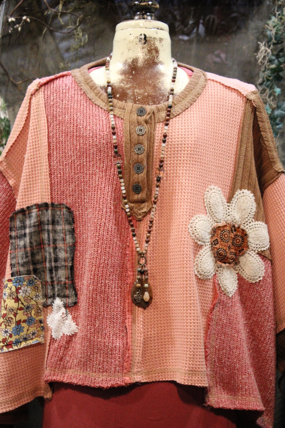 Apricot Lane Patch Sweater
