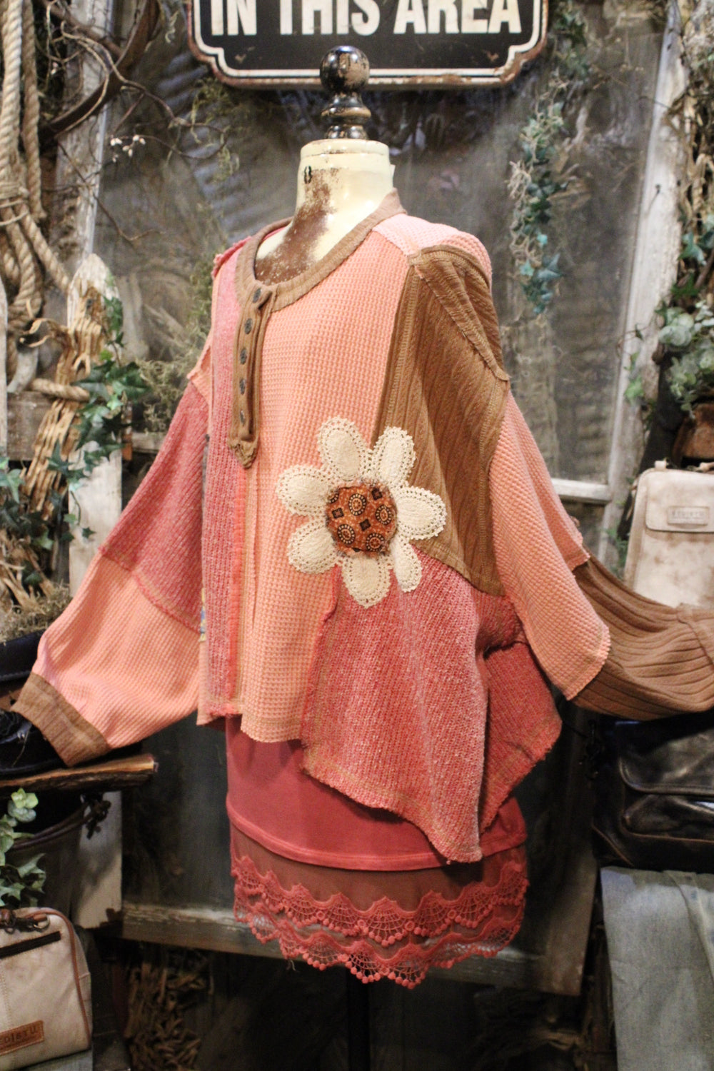 Apricot Lane Patch Sweater