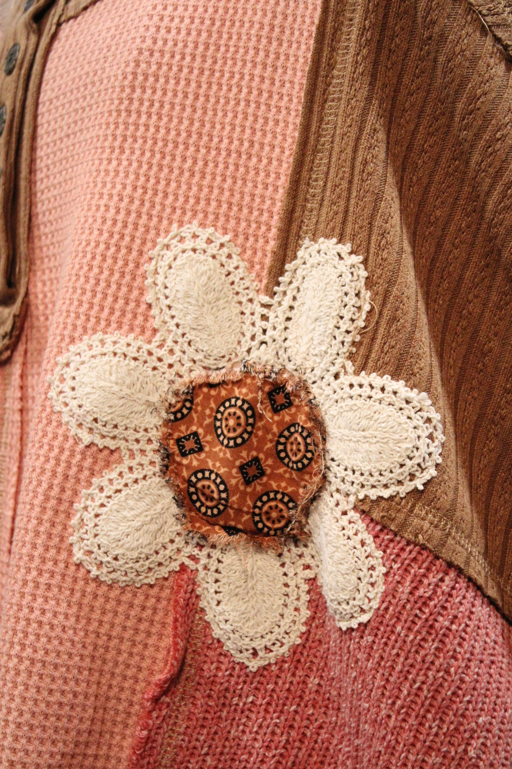 Apricot Lane Patch Sweater