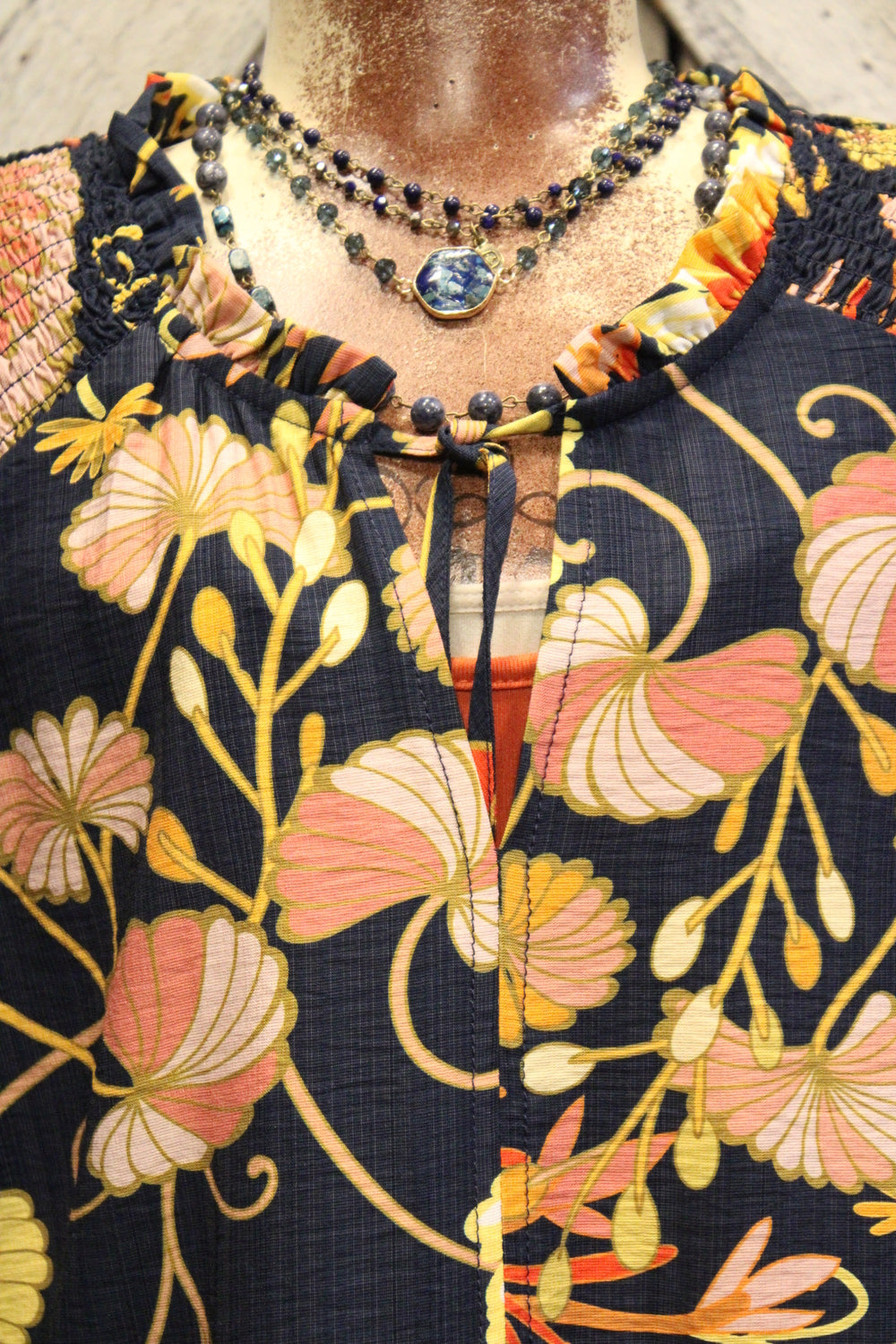 Frolicking Floral Blouse