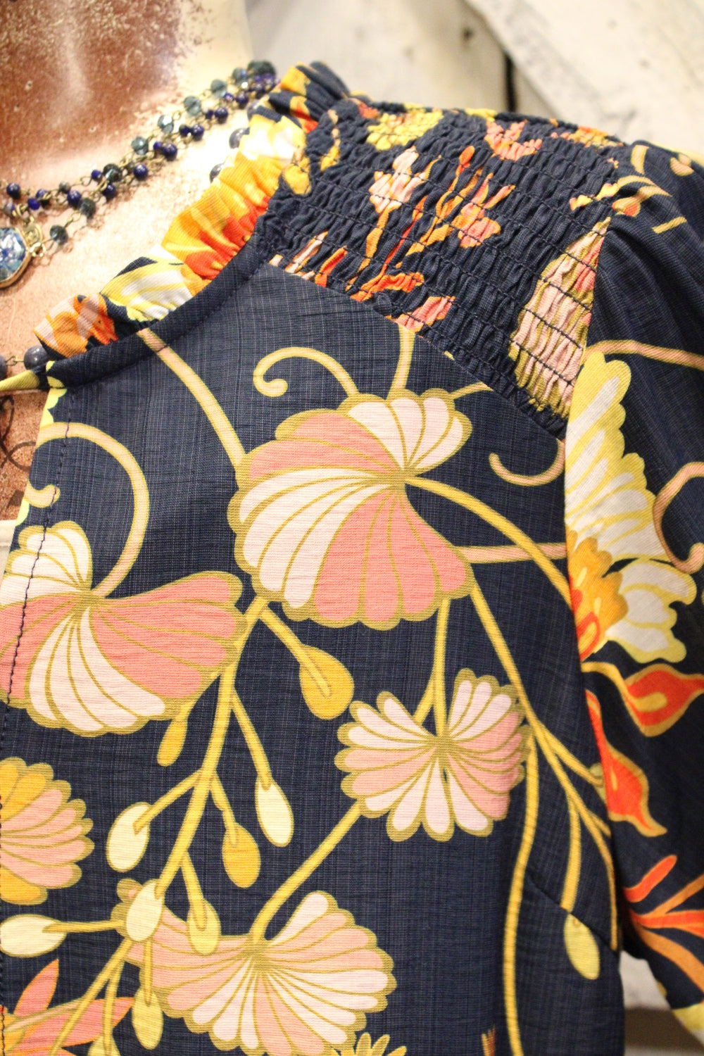 Frolicking Floral Blouse