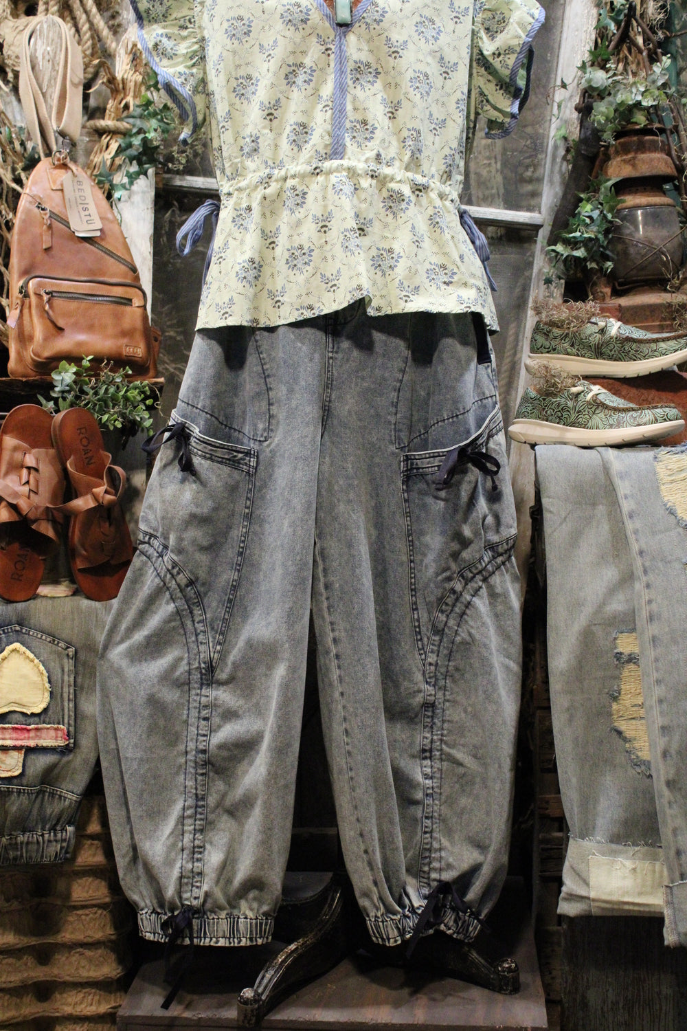 Washed Blues Jeans