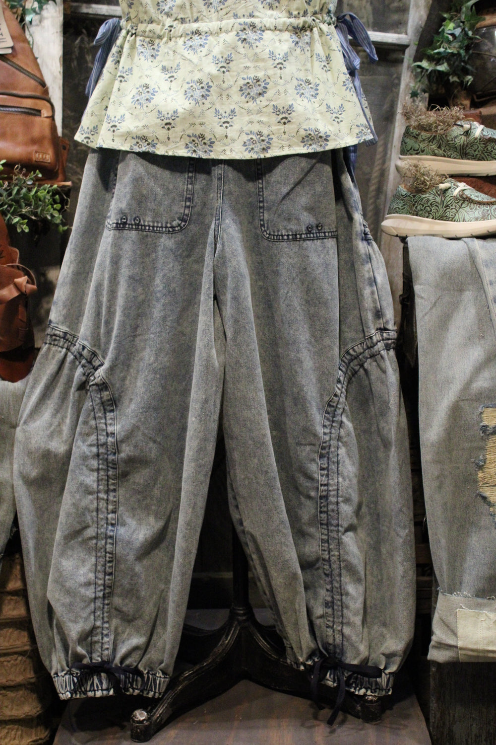 Washed Blues Jeans