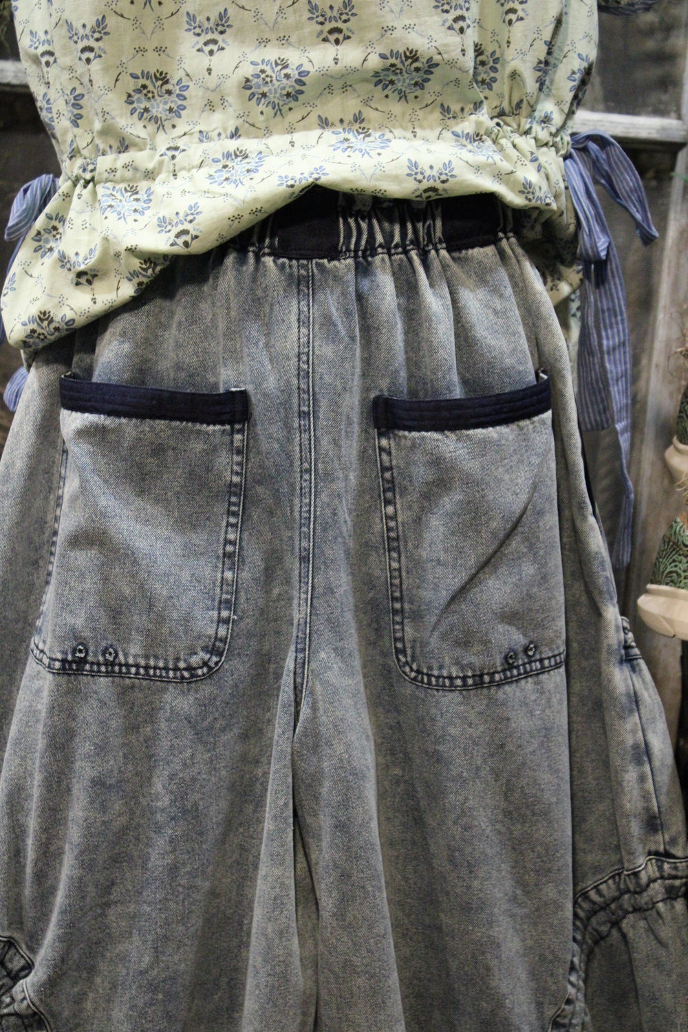 Washed Blues Jeans
