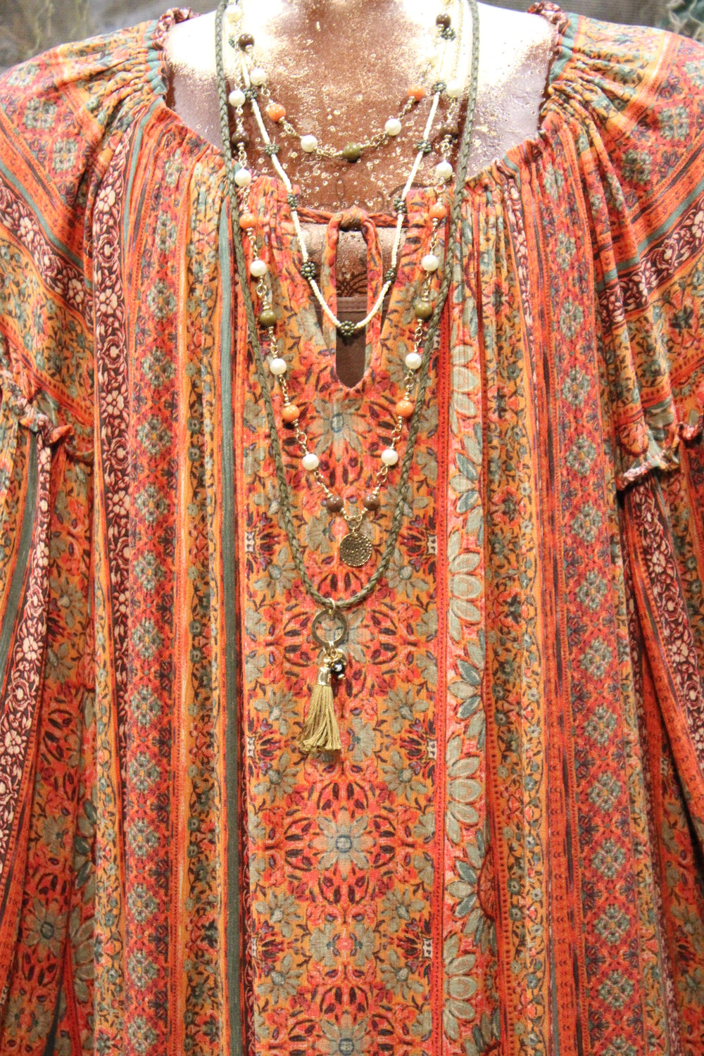 Crimson Clover Maxi Dress