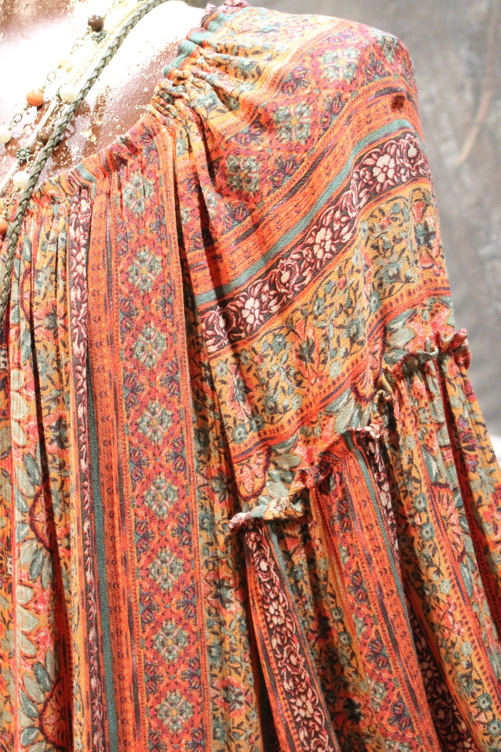 Crimson Clover Maxi Dress