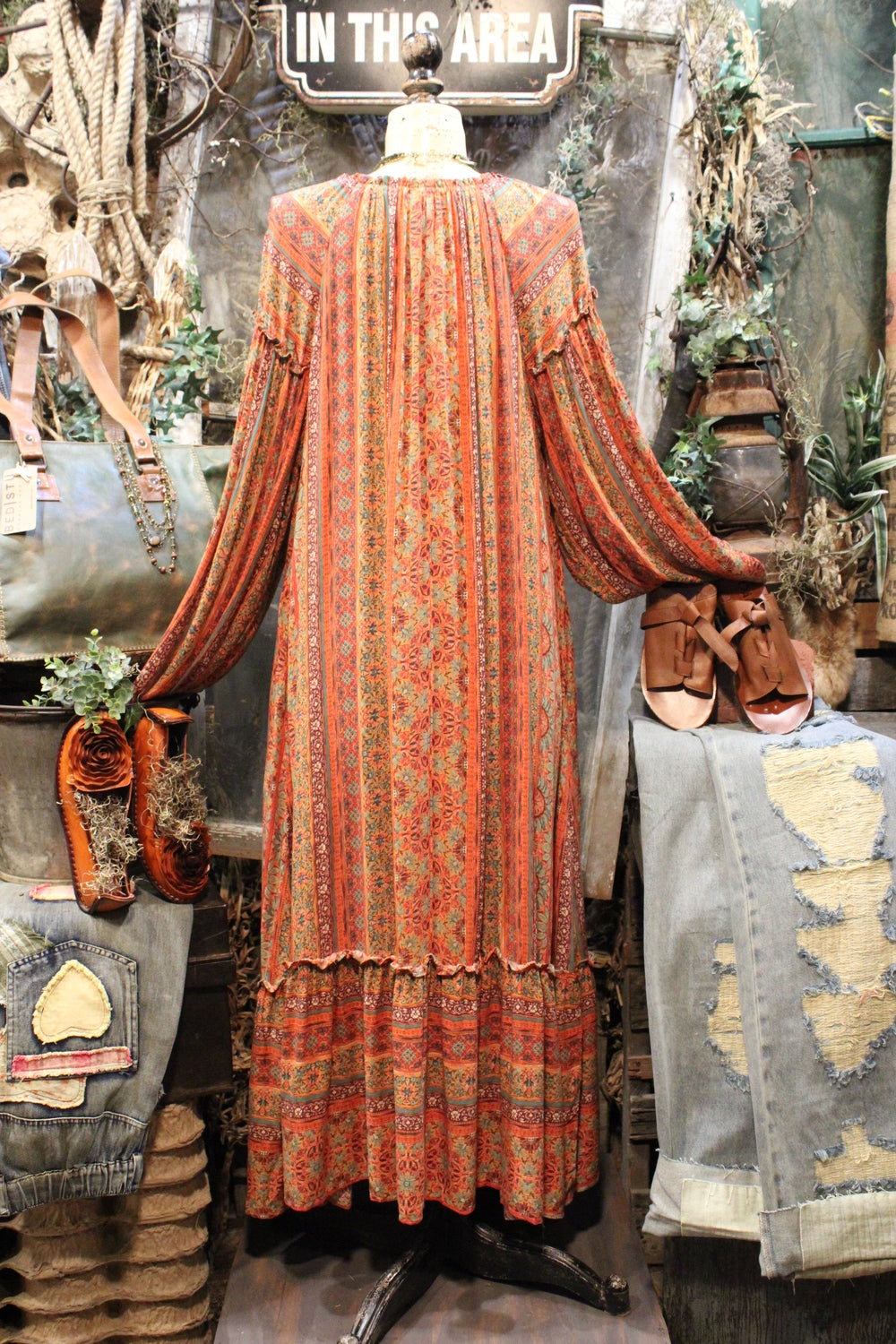 Crimson Clover Maxi Dress