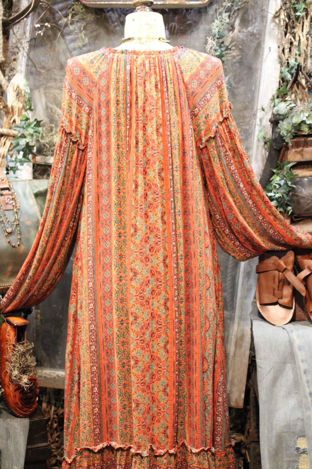 Crimson Clover Maxi Dress