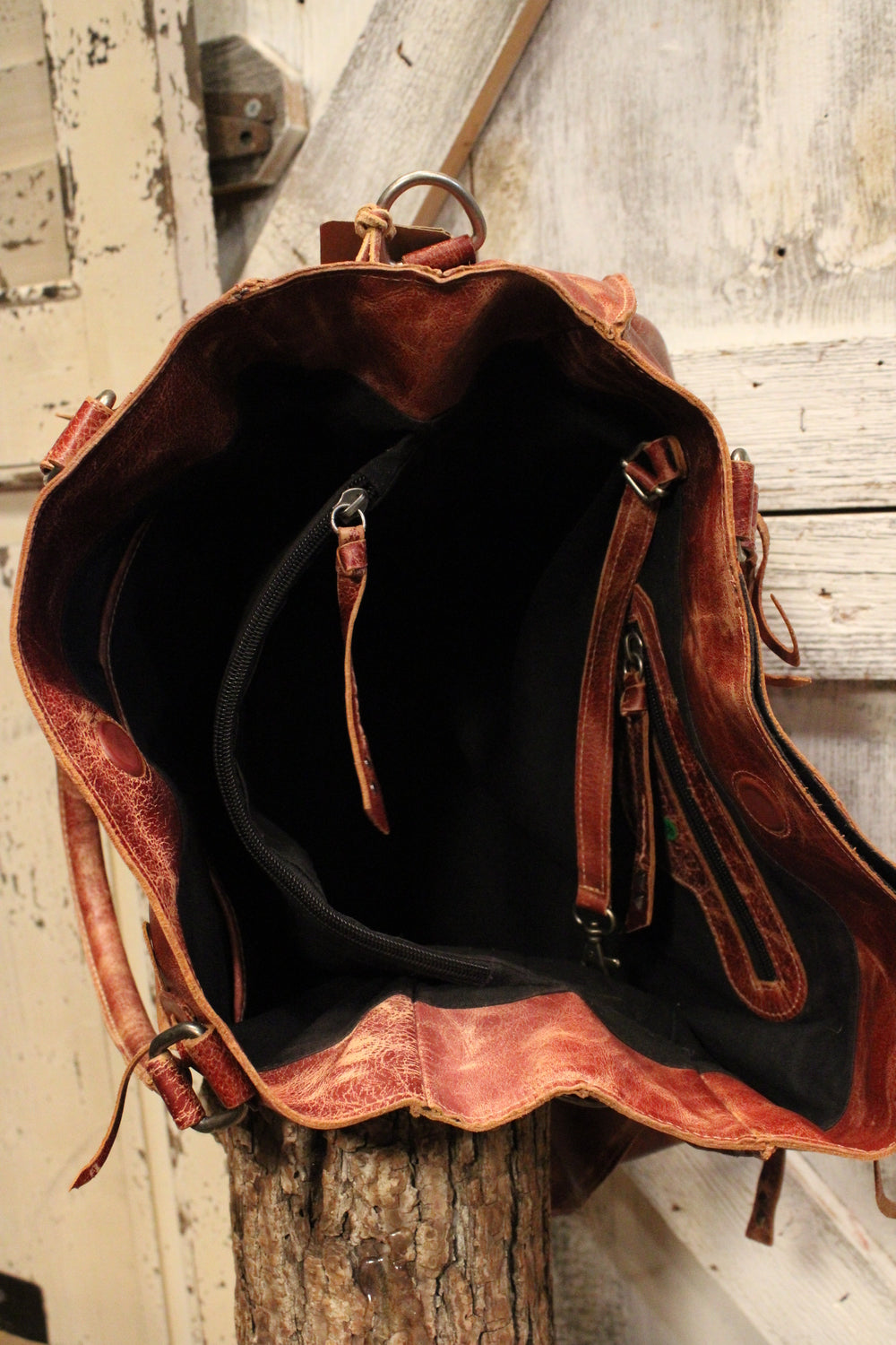 Bed|Stu Rockaway Cherry Lux Handbag