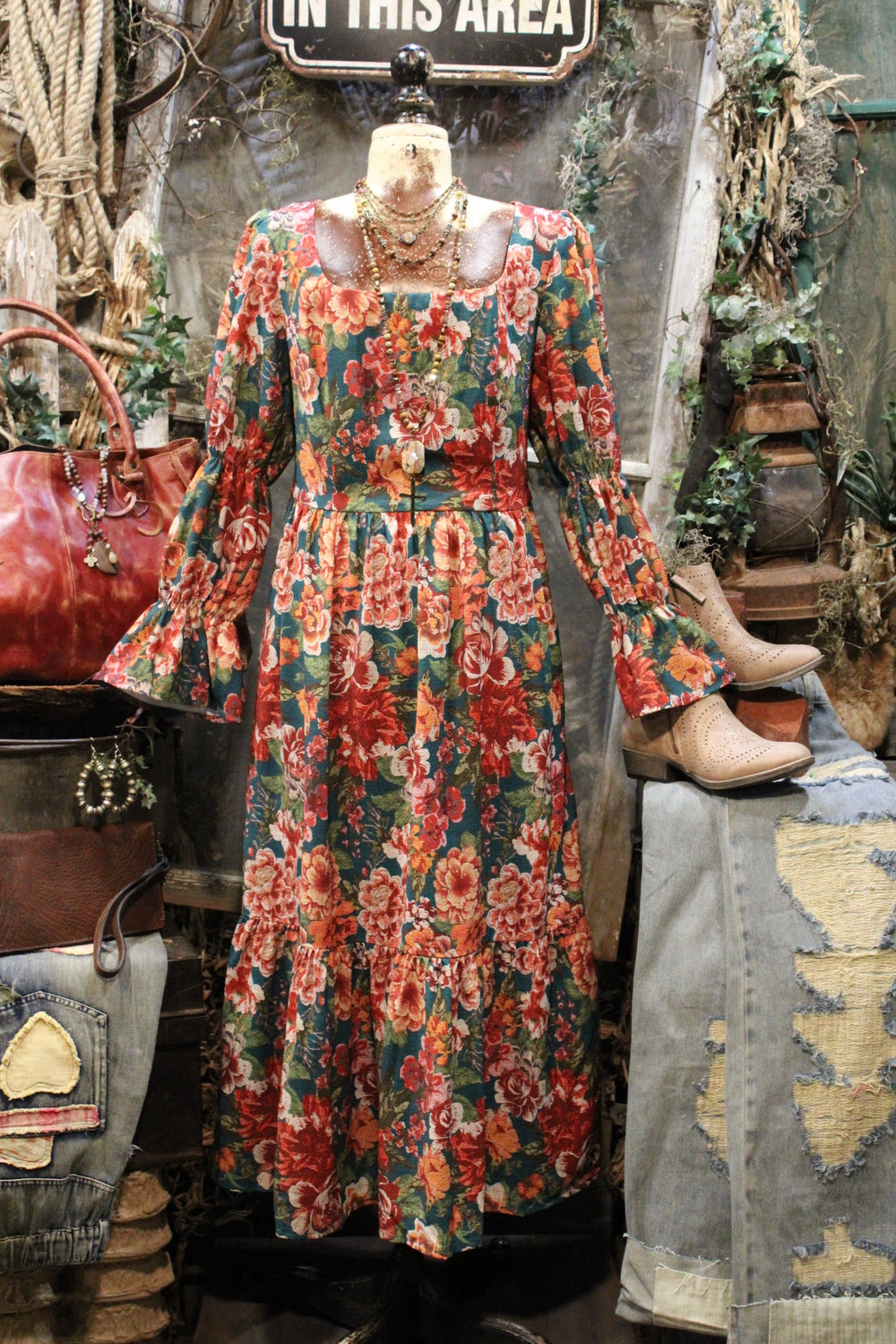 Antique Blossom Dress